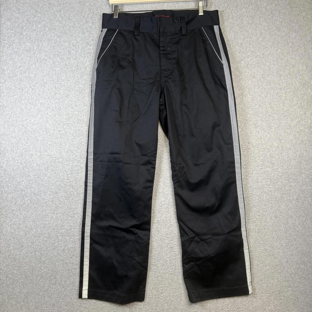 Tesla Women's Size 10x30 Black Windbreaker Track Sweatpants Ankle Length